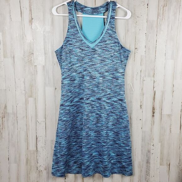 MPG Sport Tank Dress Teal Size Large - Picture 1 of 9